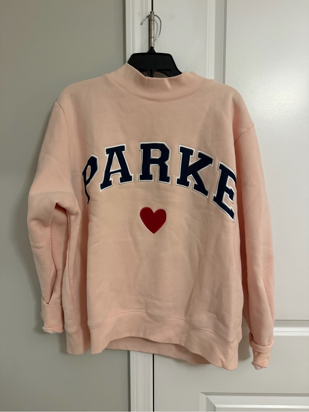 Parke Heart Varsity Mockneck